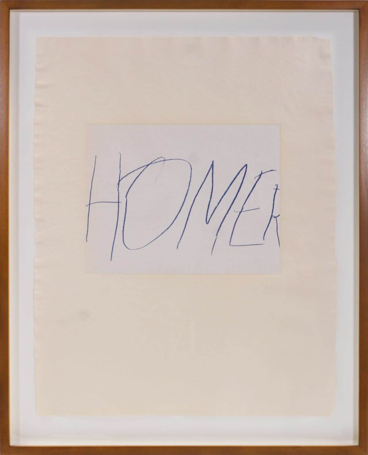 Cy Twombly, Five Greek Poets and a Philosopher, 1978