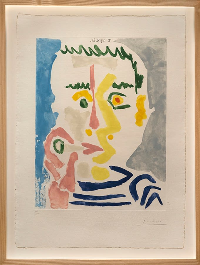 Pablo Picasso, Fumeur à la Cigarette Blanche, 1964
