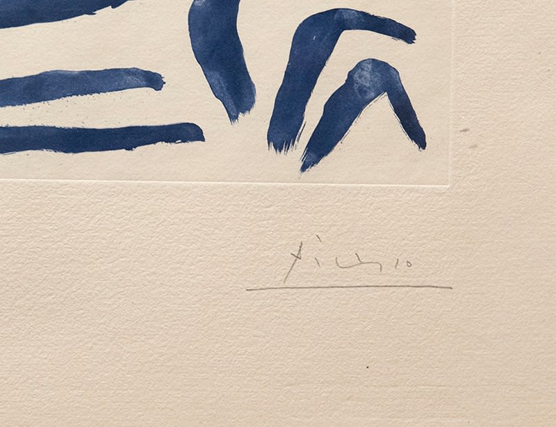 Pablo Picasso, Fumeur à la Cigarette Blanche, 1964