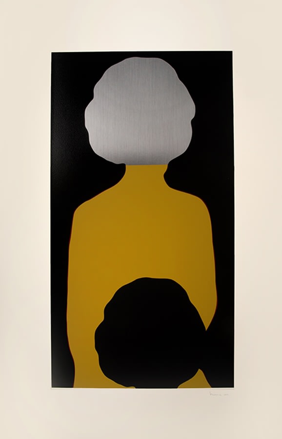 Gary Hume, One Plate, from The Sister Troop portfolio, 2009