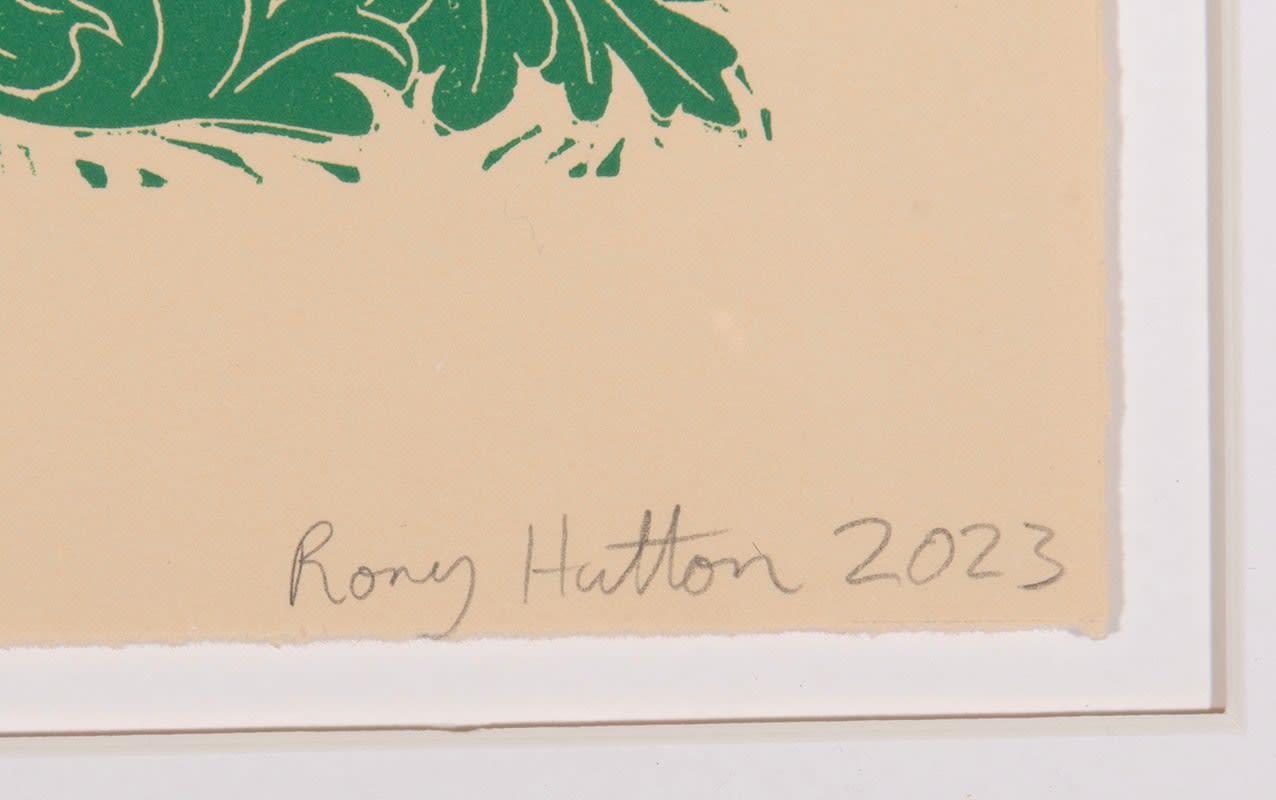 Rory Hutton, Months of the Year, Green, 2023
