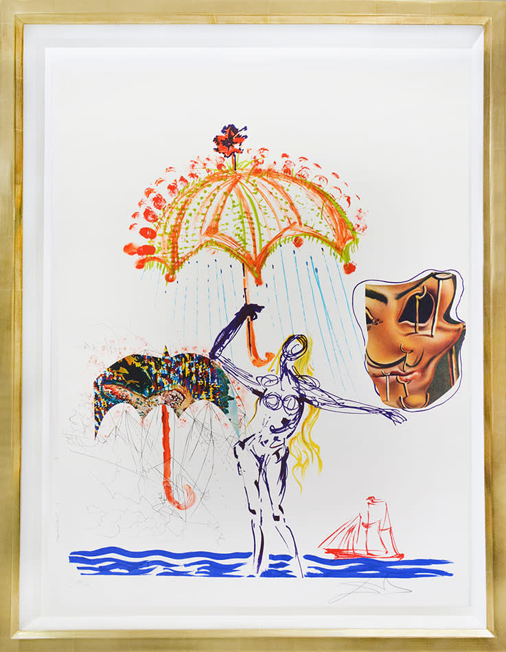 Salvador Dalí, Anti-Umbrella with Atomized Liquid , 1975