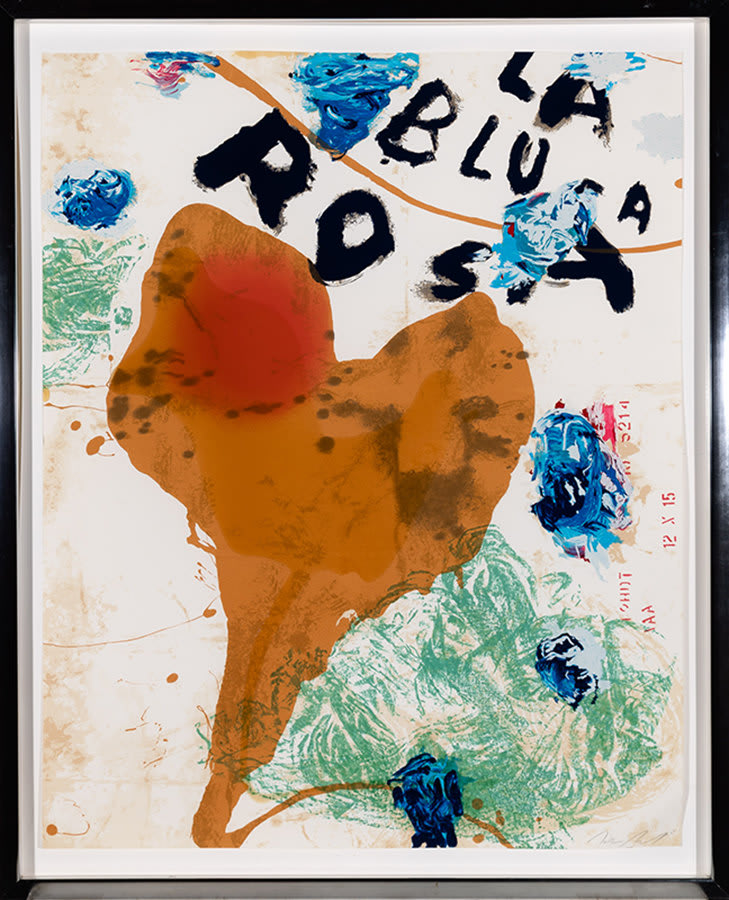 Julian Schnabel, La Blusa Rosa I, from Sexual Spring-Like Winter, 1995