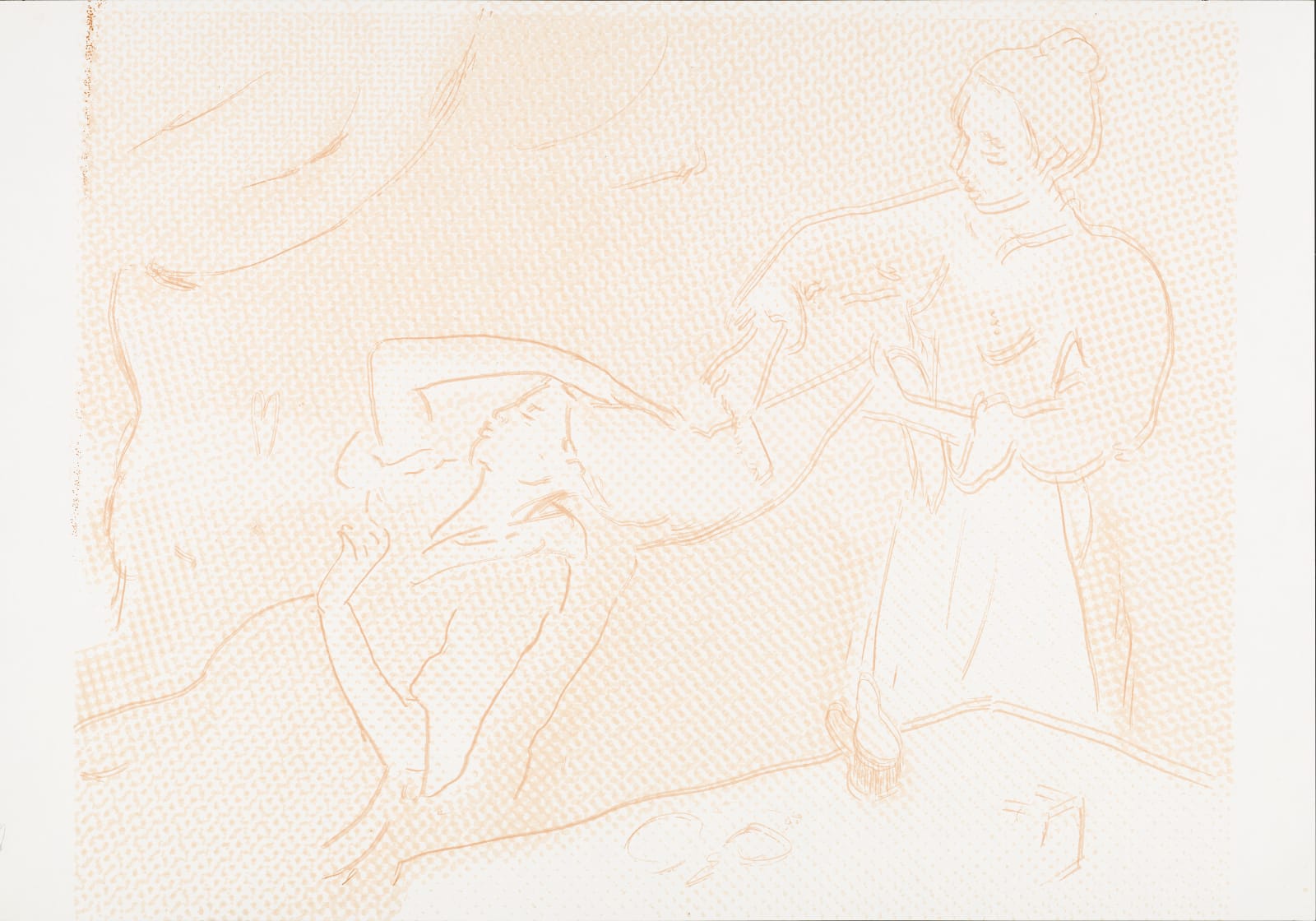 Natasja Mabesoone, La coiffure/Combing the hair (1), 2024-2025