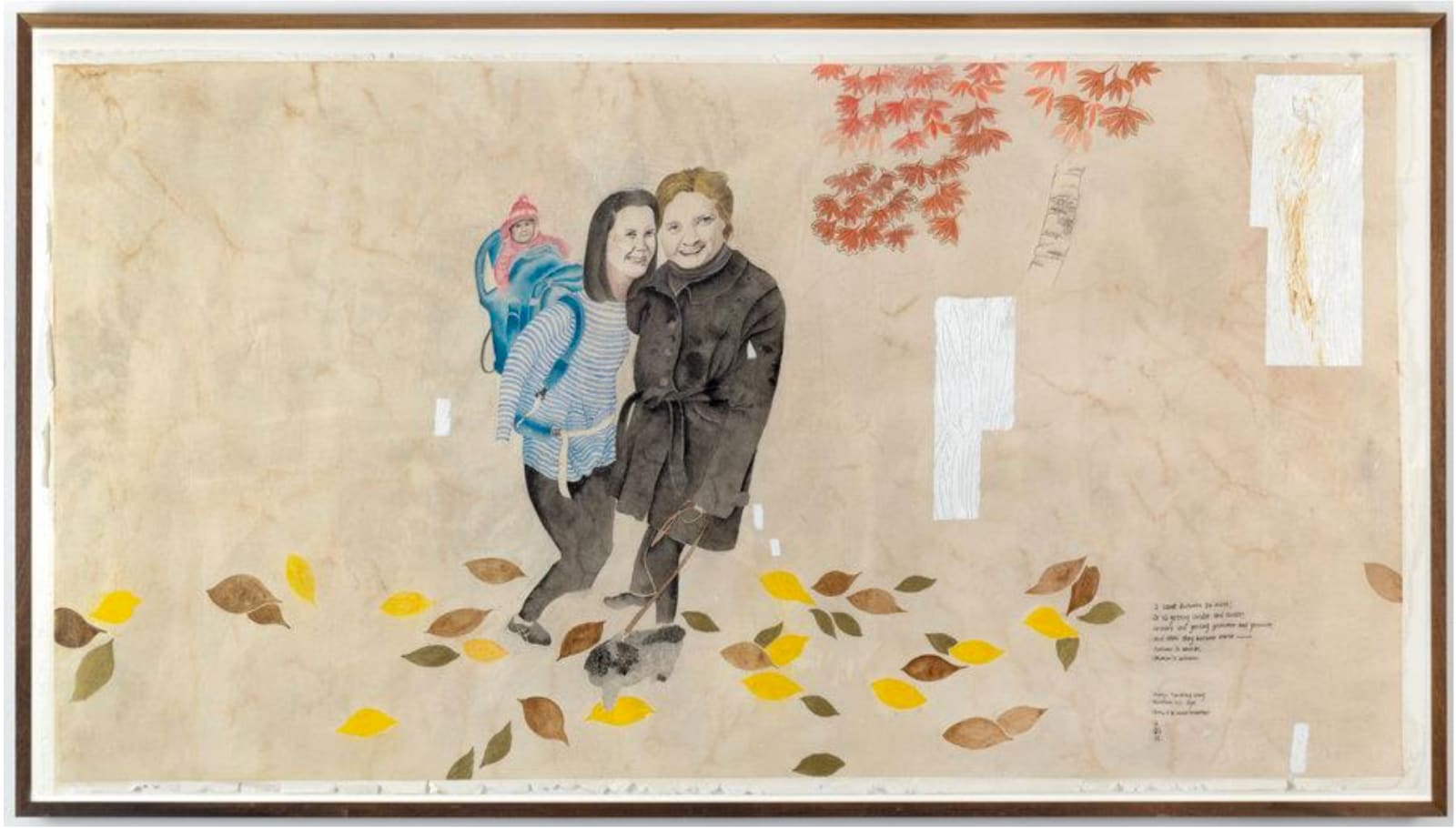 Evelyn Taocheng Wang, Autumn Walk, 2017