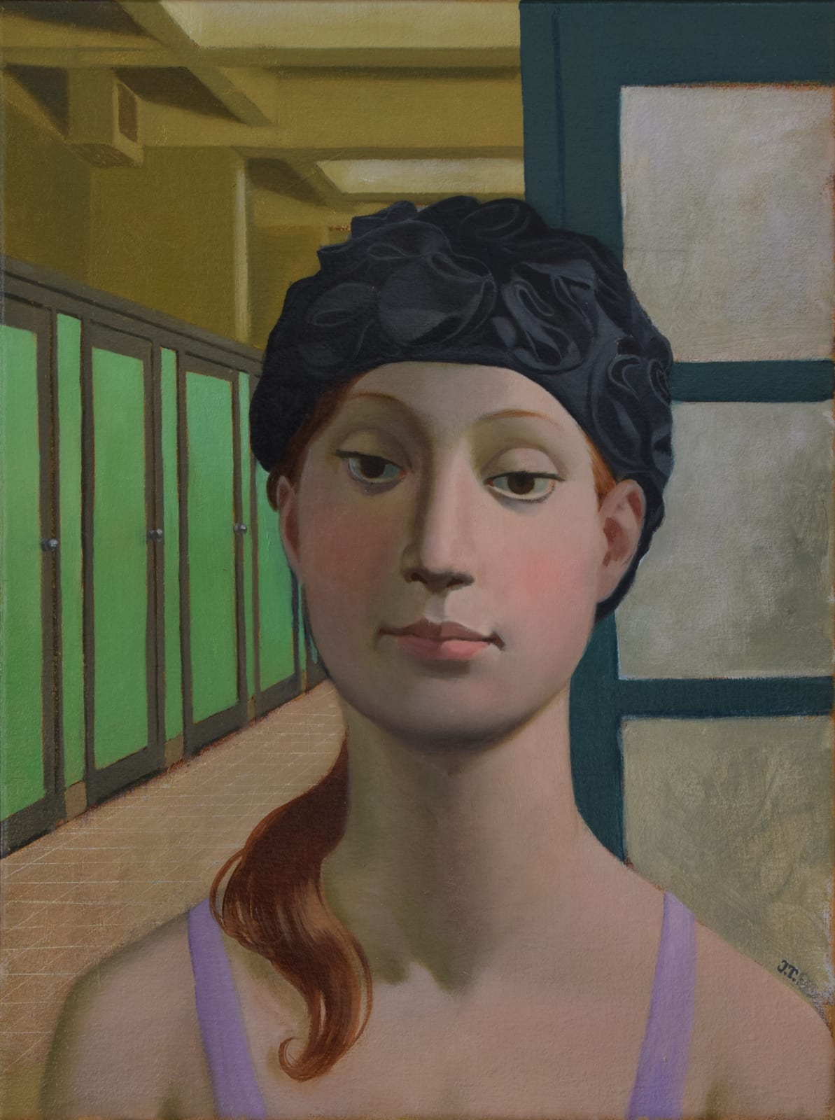 Jesse Tomballe, Meisje a/h zwembad, 2022