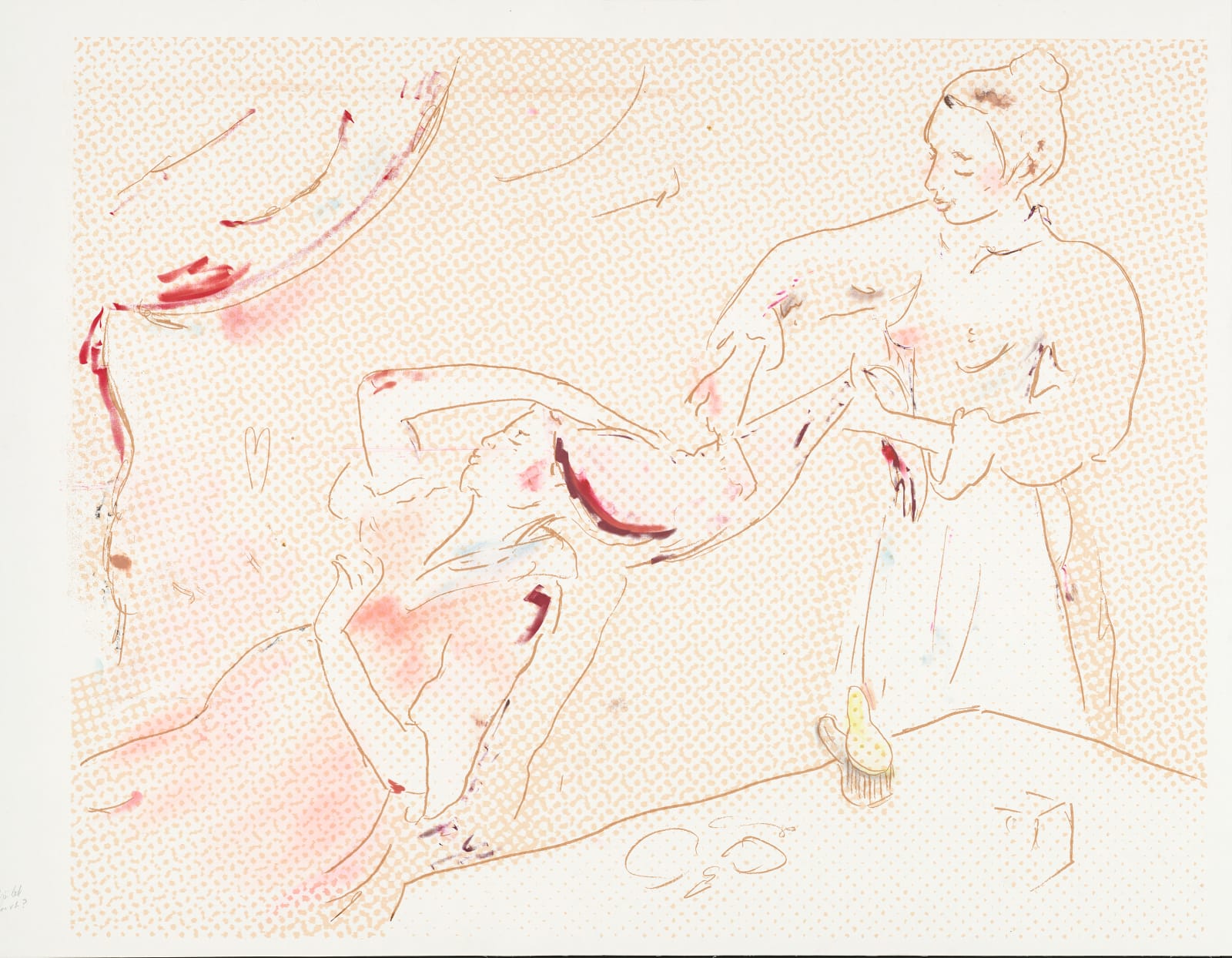 Natasja Mabesoone, La coiffure/Combing the hair (2), 2024-2025