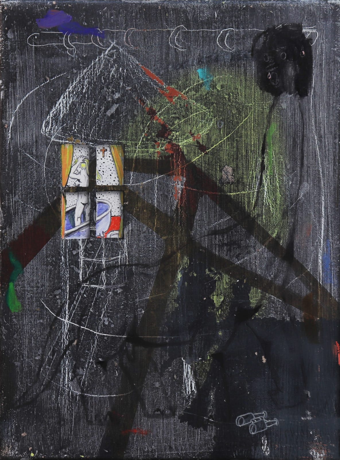 Stijn Bastianen, The voyeur-saurus, 2021