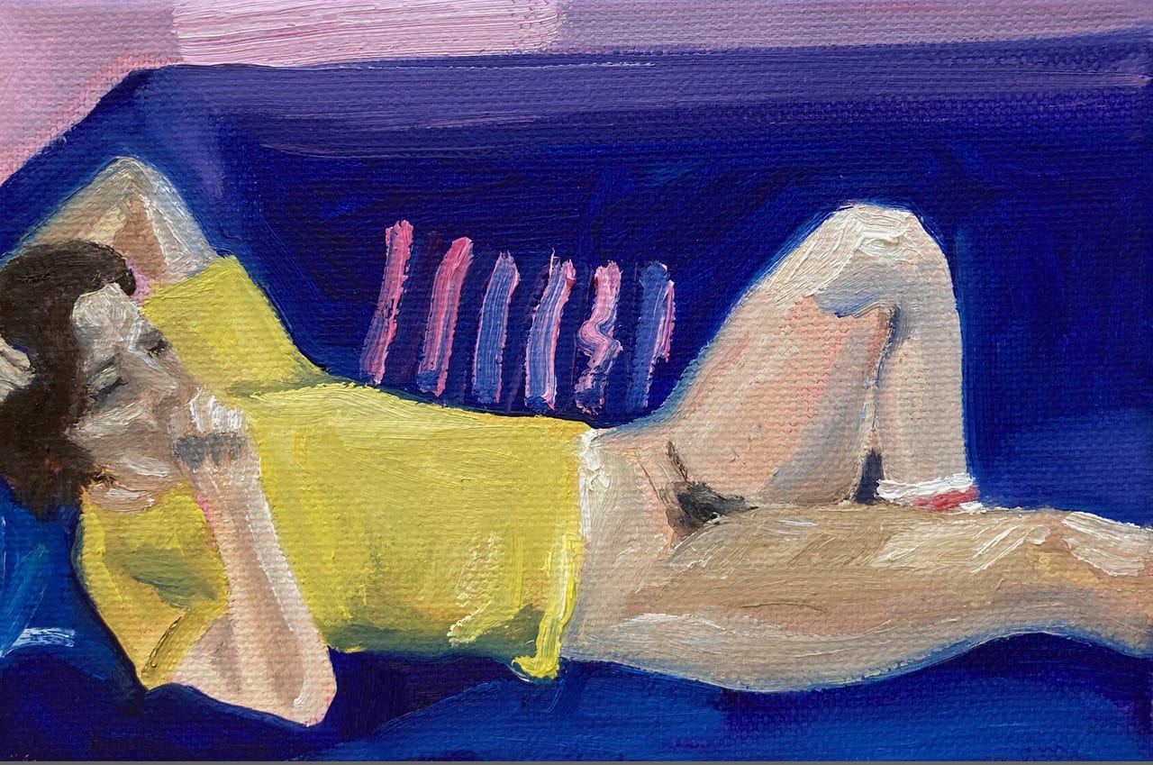 Elise Debrock, Mijmerend, 2020