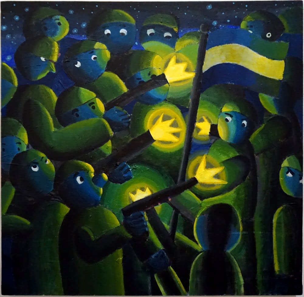 Ralf Kokke, a friendly fire, 2019