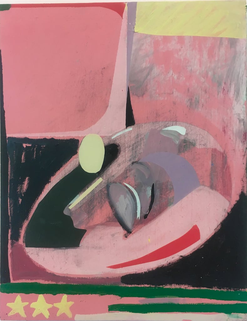Amber Andrews, Untitled (pink), 2019