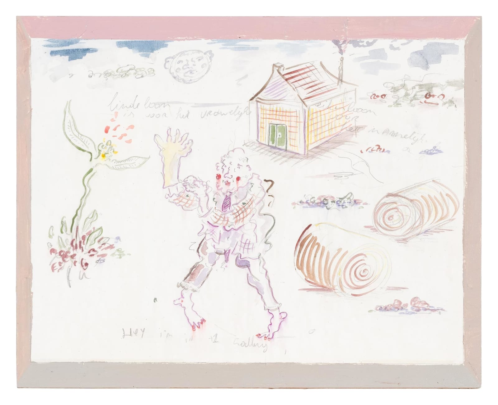 William Ludwig Lutgens, To Throw The Flower Crown At The Tree, 2022