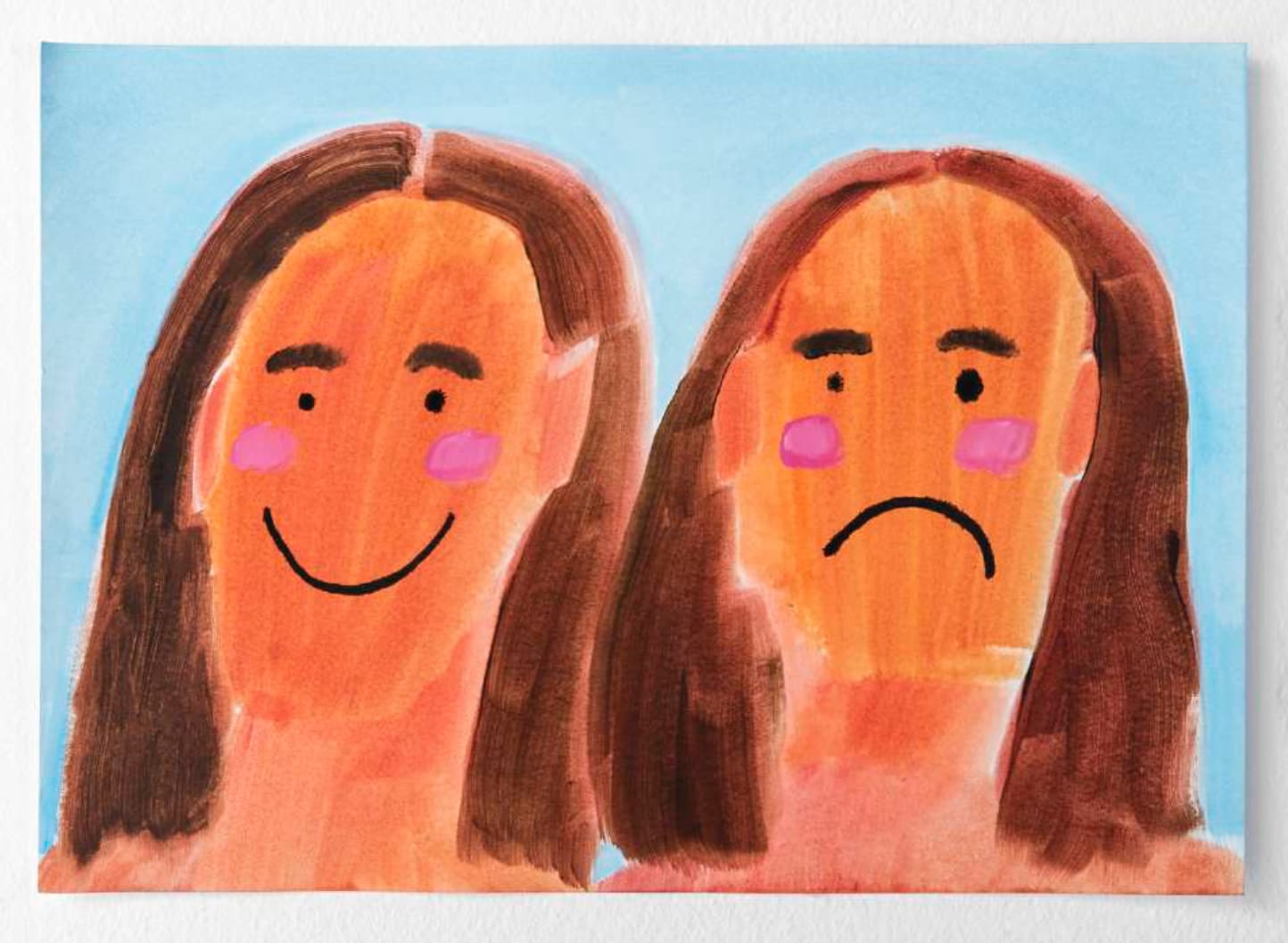 Nabeeha Mohamed, Self Portrait (Before and After 2020), 2020