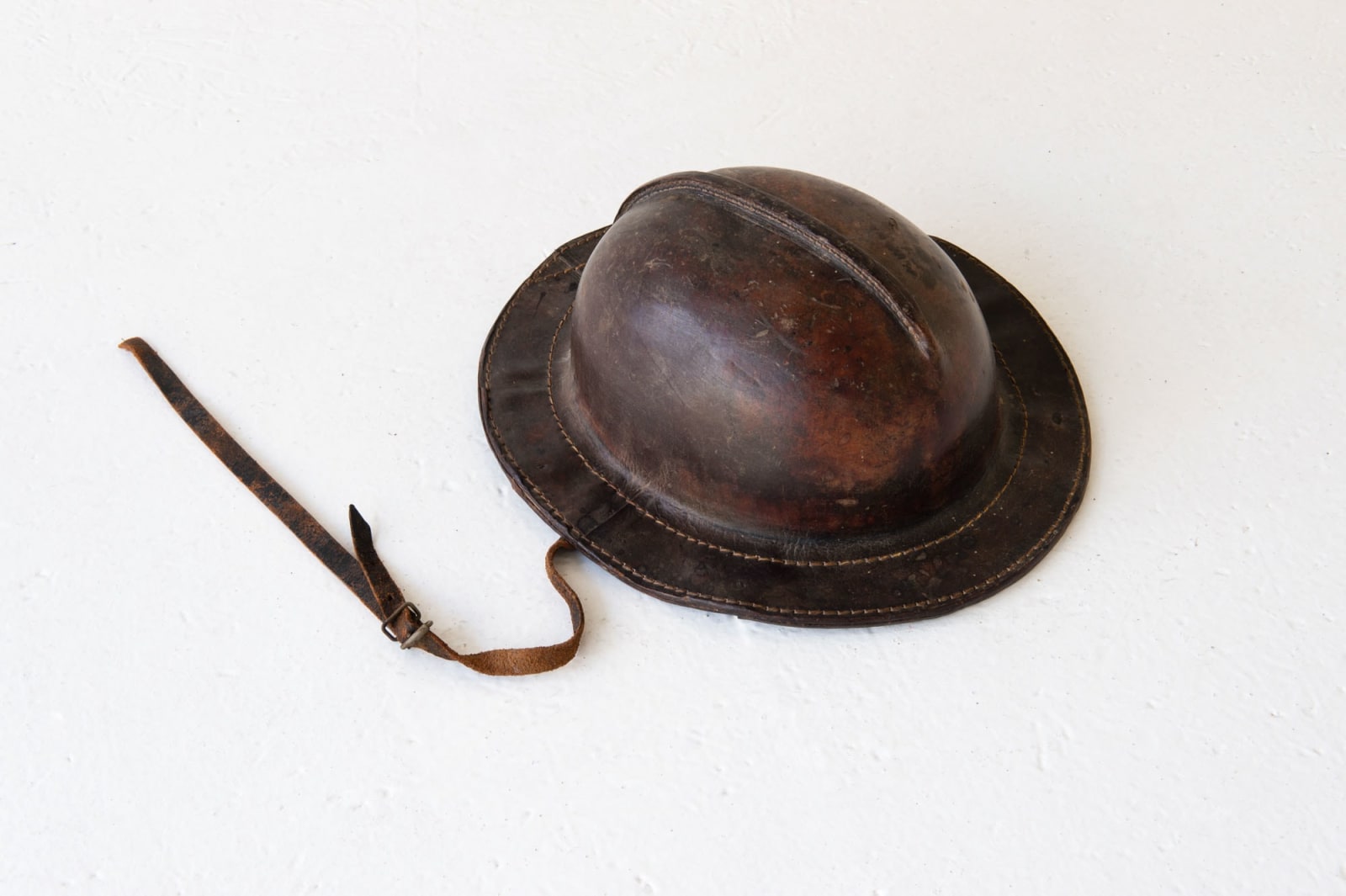 Felix De Clercq, 19th century Belgian mineworkers helmet, 2021