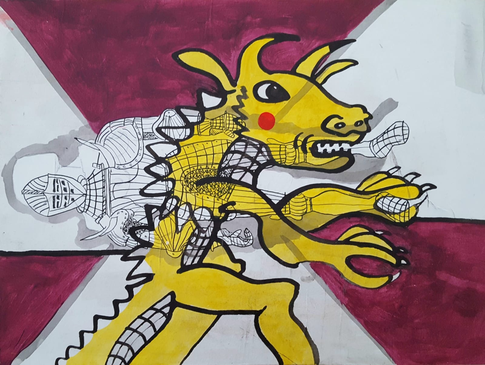 Clément Jacques-Vossen, Pika-Monster, 2019