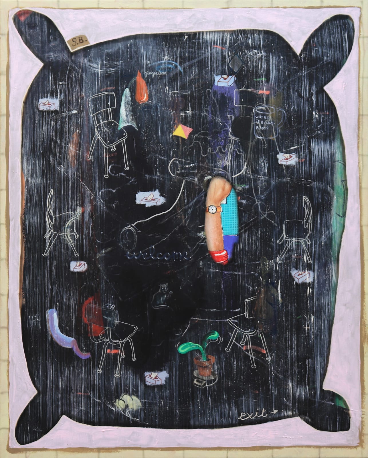 Stijn Bastianen, everybody is late for therapy, 2022