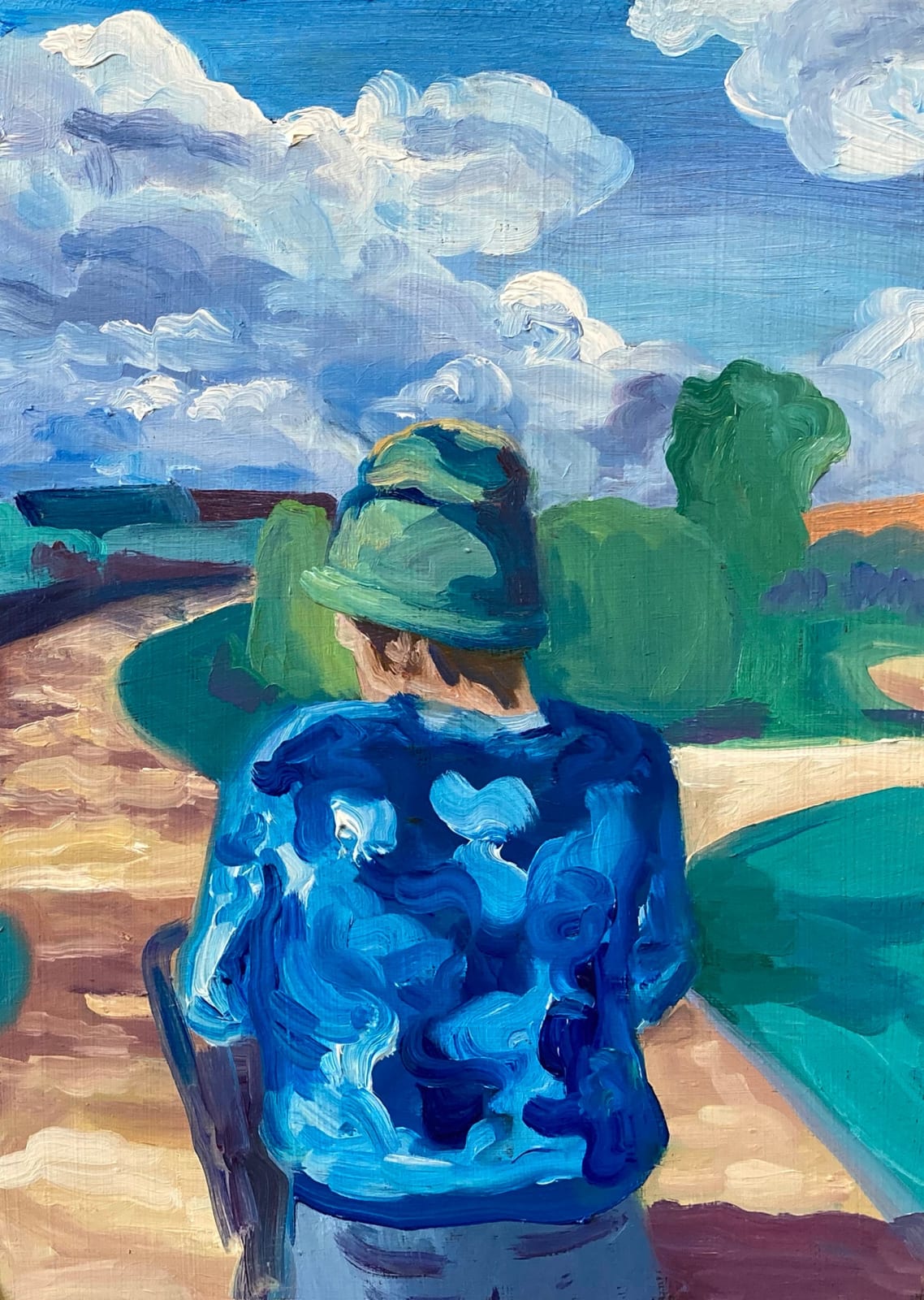 Elise Debrock, Cloudy, 2022