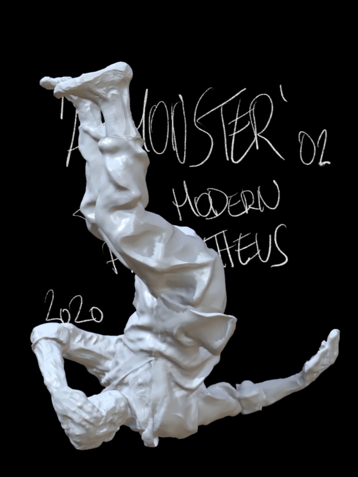 Matthias de Wolf, A Monster, the modern Prometheus 02, 2020