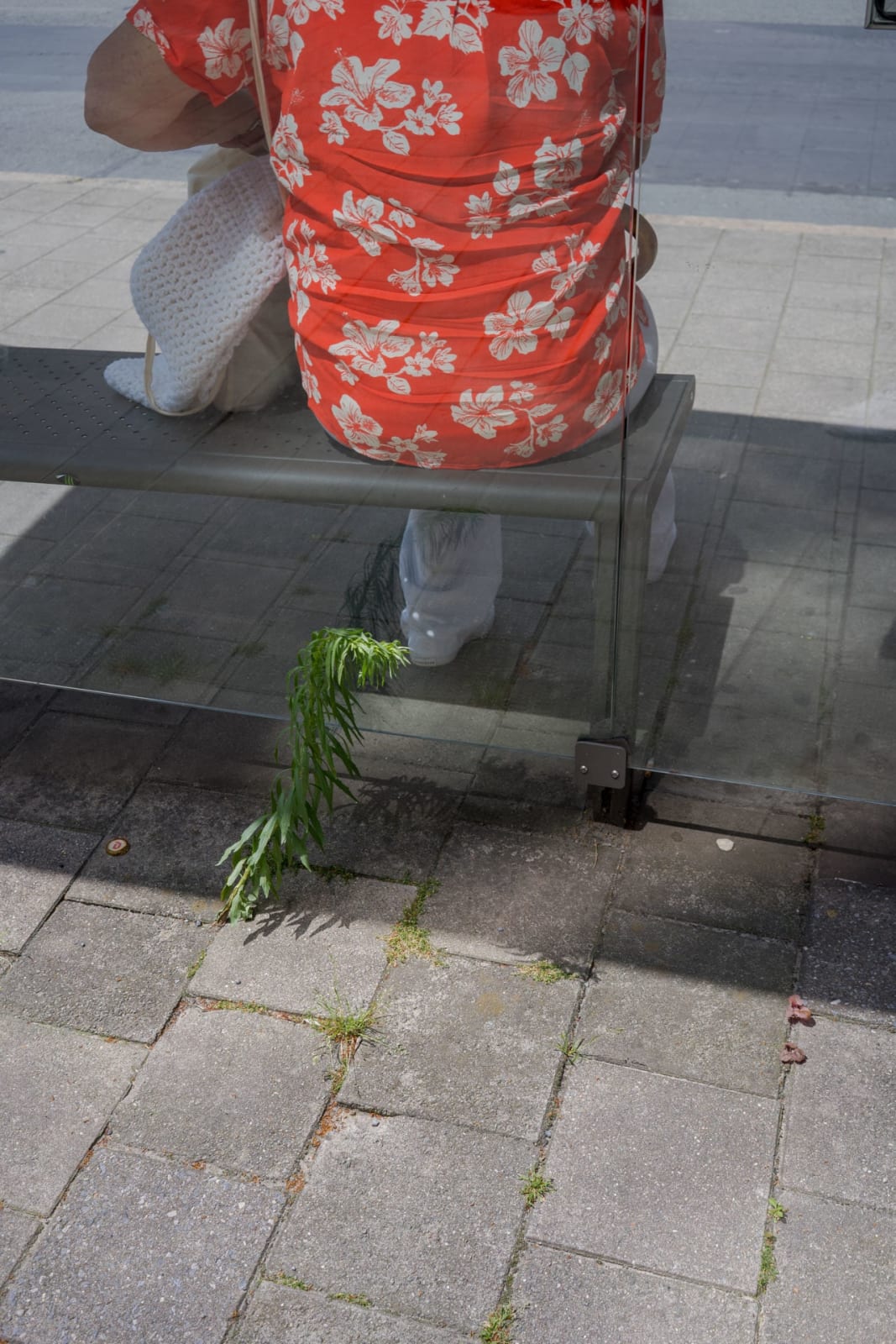 Elias Derboven, State of being (Bus stop), 2021