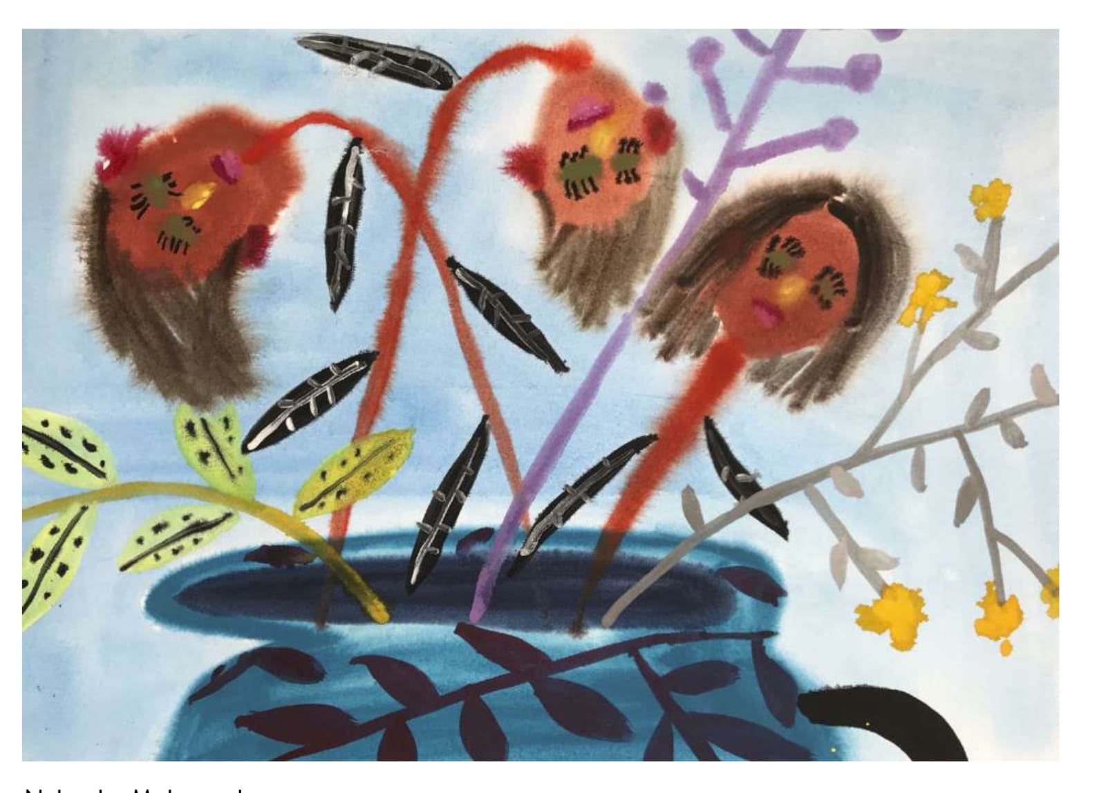 Nabeeha Mohamed, Tired Girls II, 2018