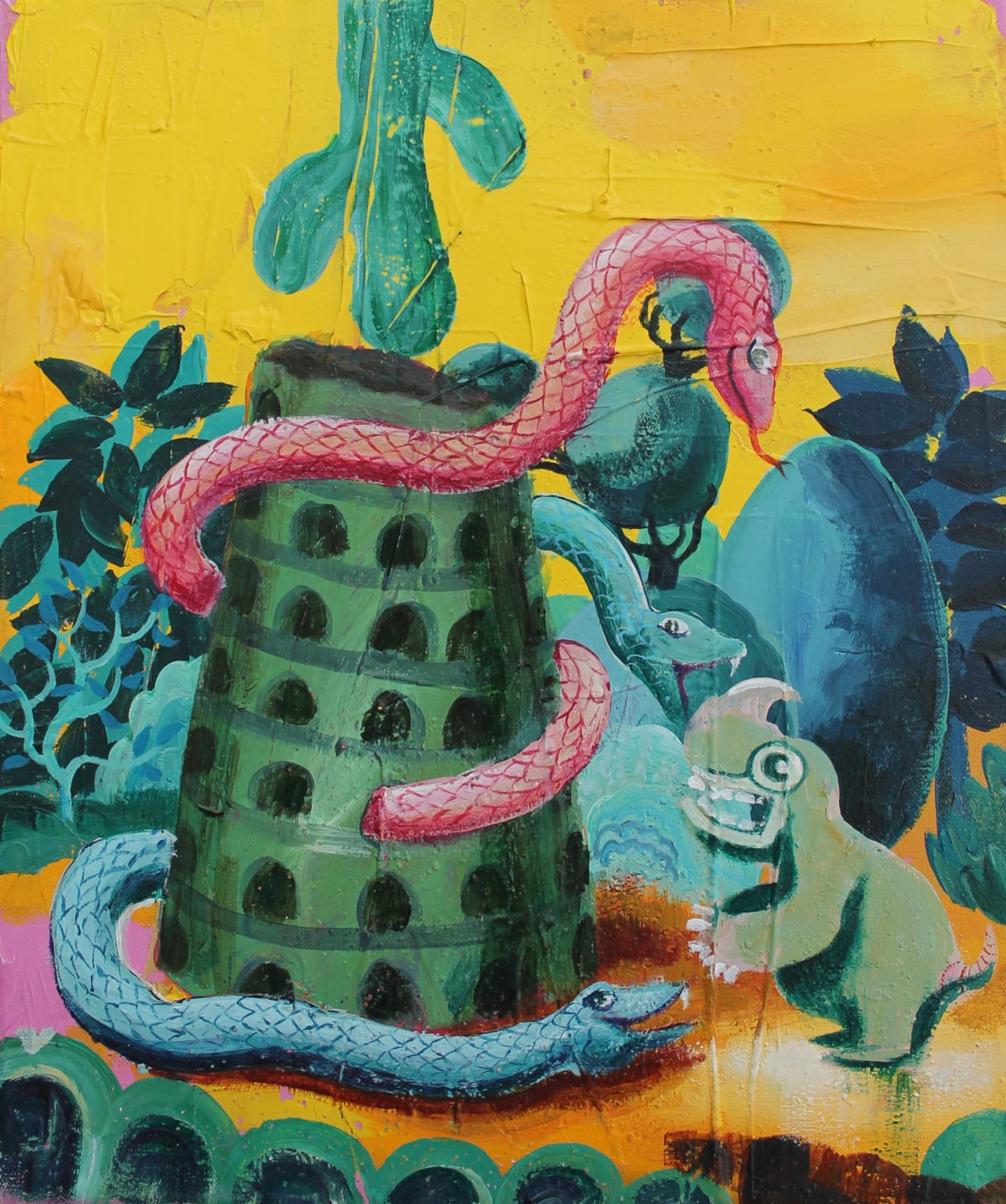 Geert Koekoeckx, Gespleten, verwarde tongen, 2022