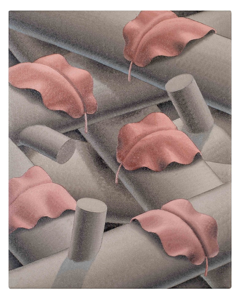 Laurens Legiers, Fallen Leaves (Pink), 2021