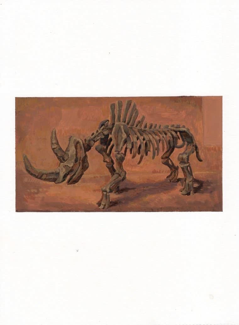 Felix De Clercq, Woolly Rhinoceros, 2025