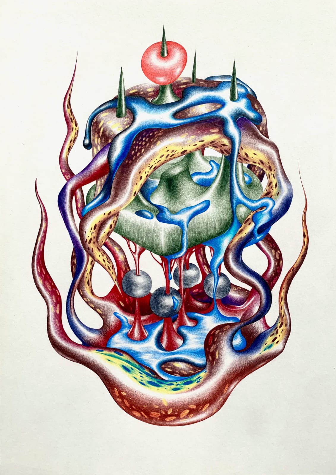 Elena Minyeyevtseva, Torte di mare, 2020