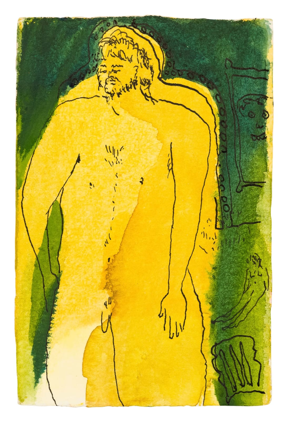 Santiago Evans, Framed Figure I., 2022