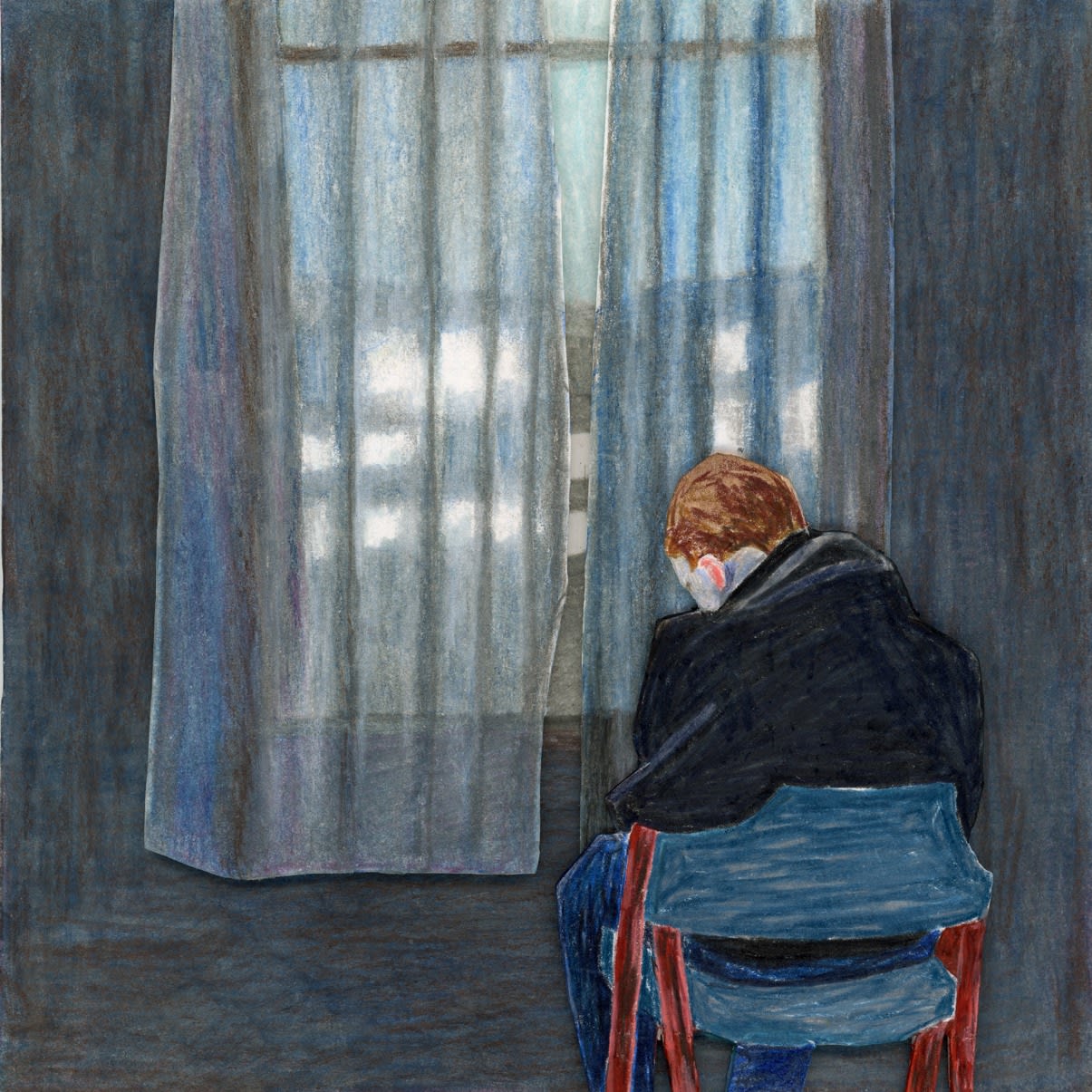 Judit Kristensen, Corona Quarantine (screen light and sky line), 2020