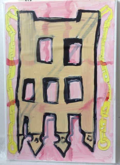 Ines Claus, Gate hanger, 2021