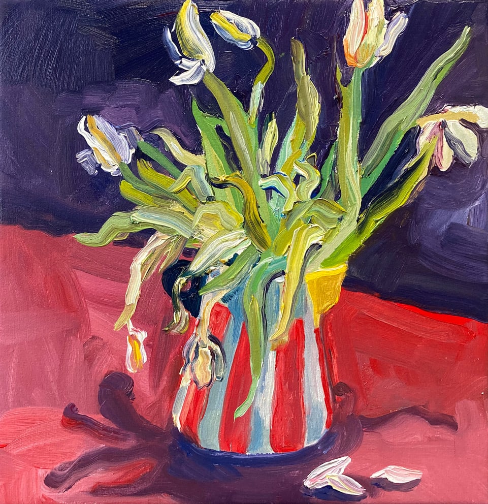 Elise Debrock, Verwelkt II, 2021