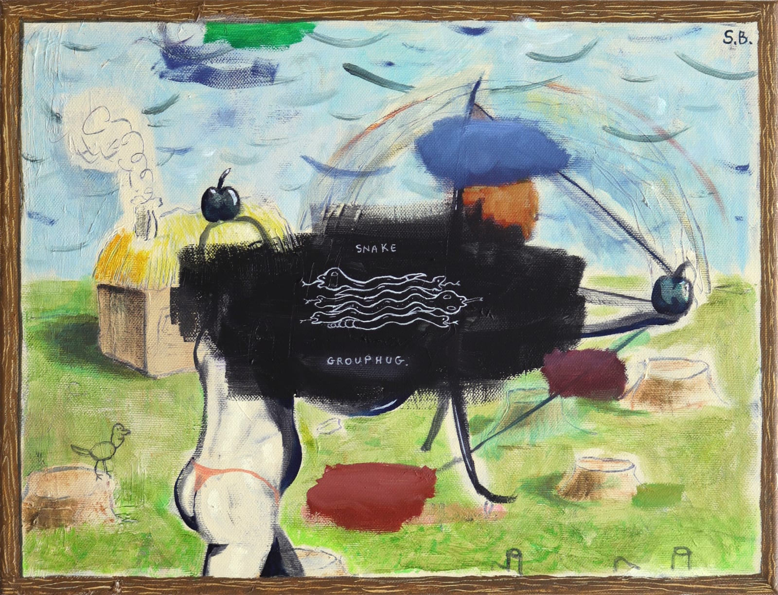 Stijn Bastianen, Snake grouphug, 2020