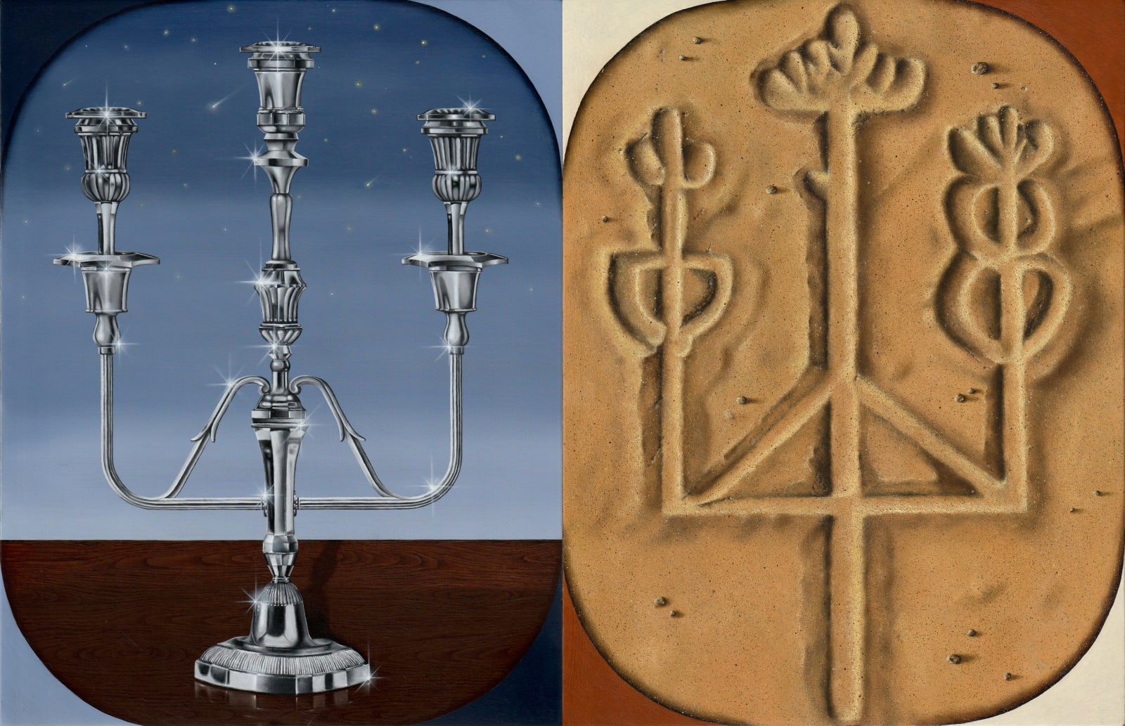 Dittmar Viane, The Paracas Diptych, 2024