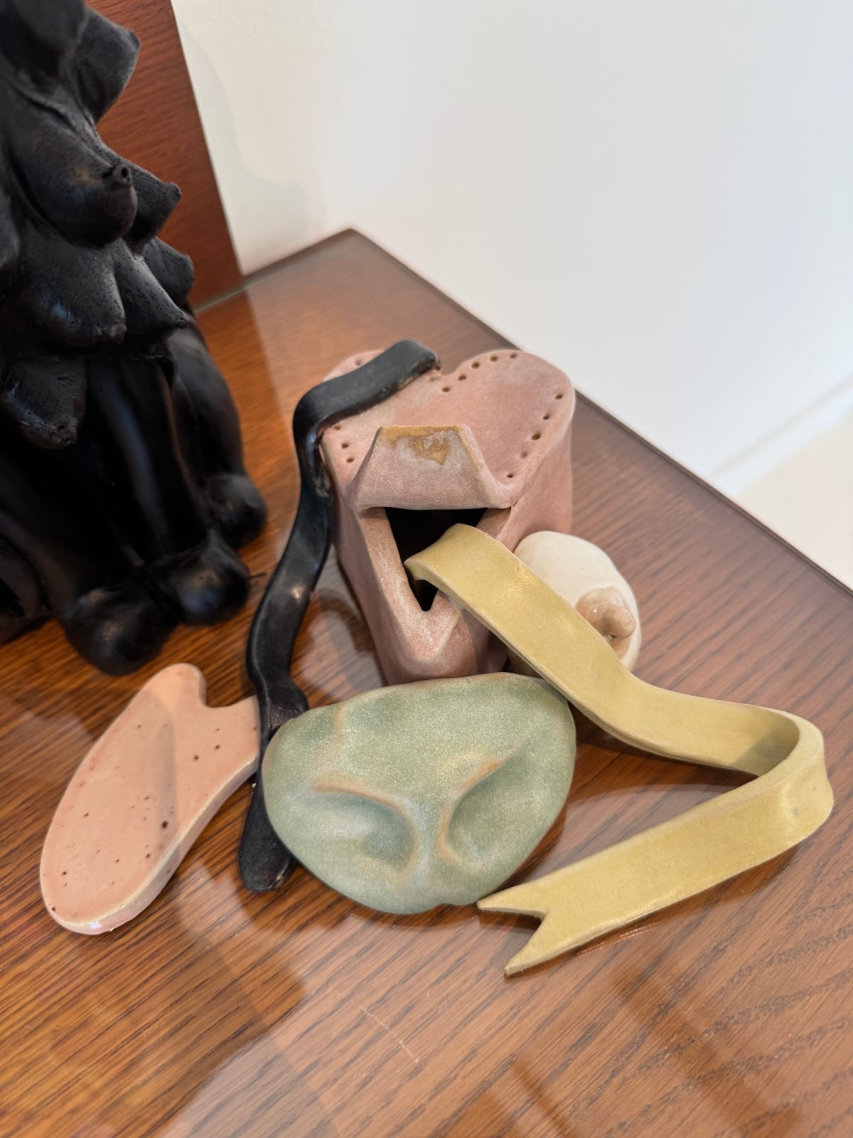 Amber Andrews, Threads of the Heart and A Gentle Curve, 2025