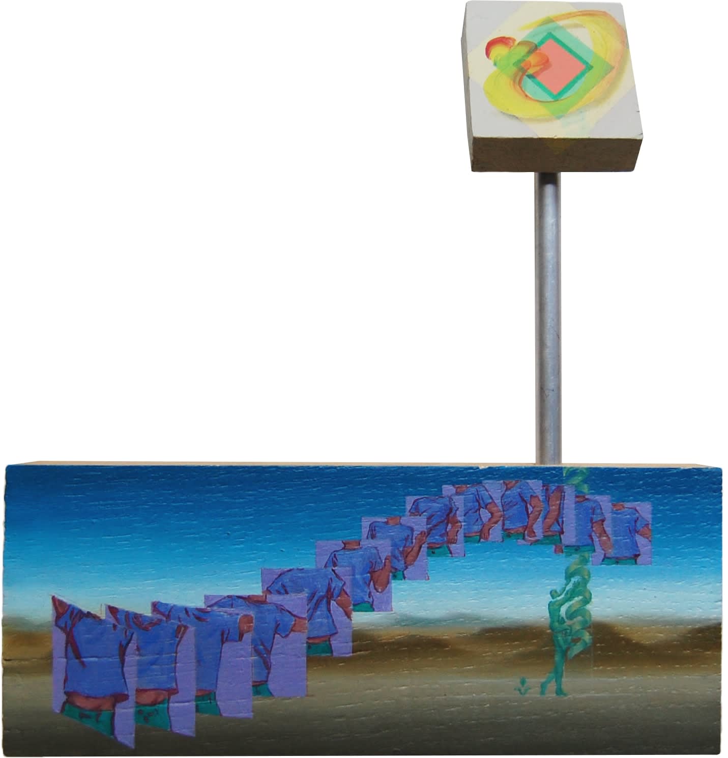 Pieter Chanterie, On the Bike on a Sunny Spring Afternoon, Losing Oneself to an EDM-track, 2022