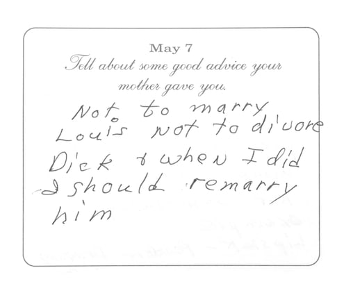 Oxiea Villamonte, Not to Marry, 1994