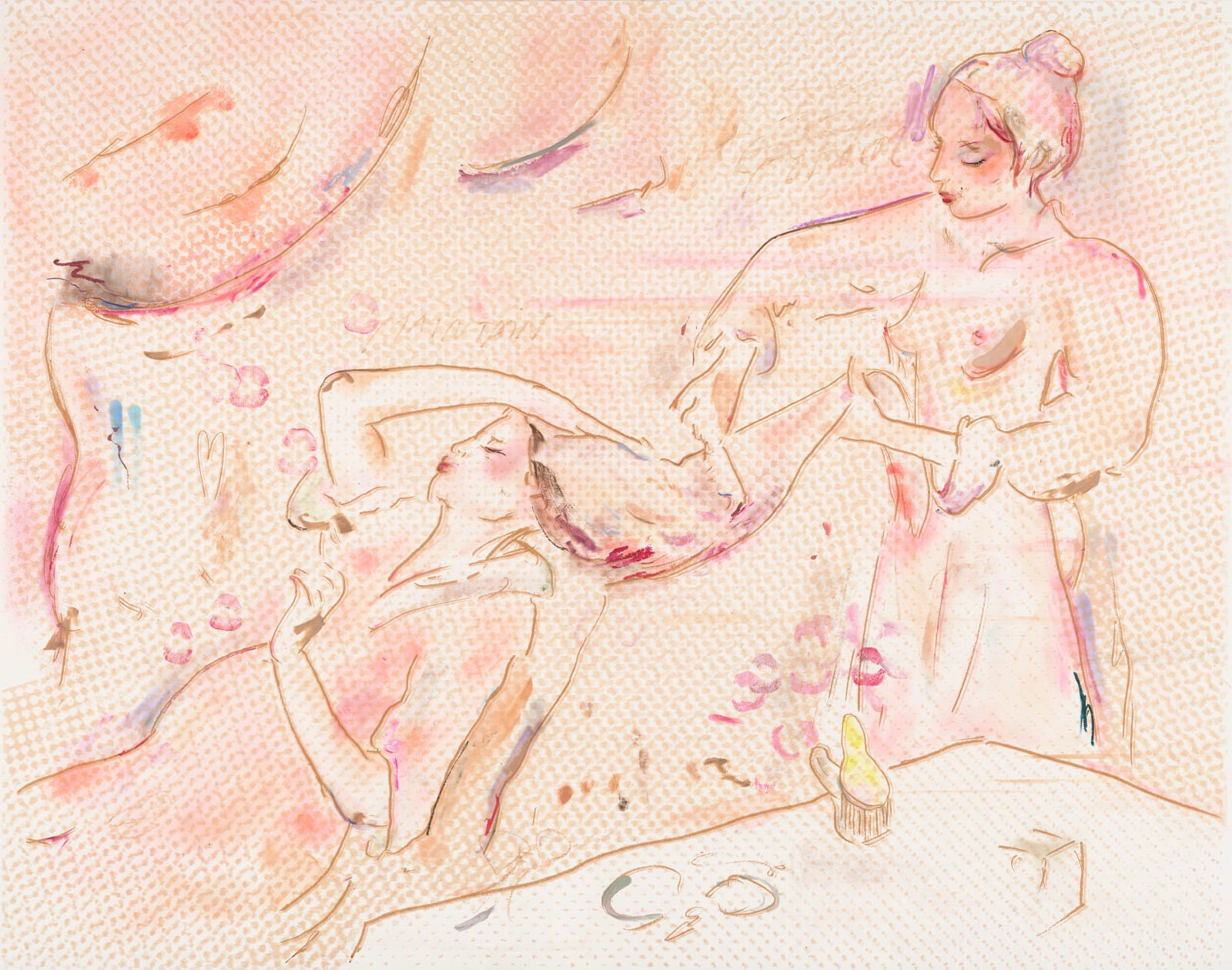 Natasja Mabesoone, La coiffure/Combing the hair (8), 2024-2025