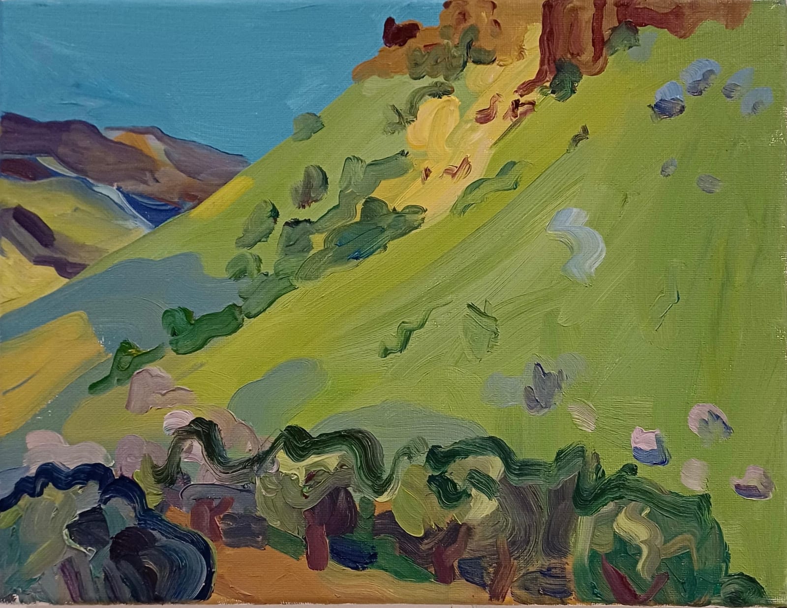 Elise Debrock, Sunrise in Antas, 2021