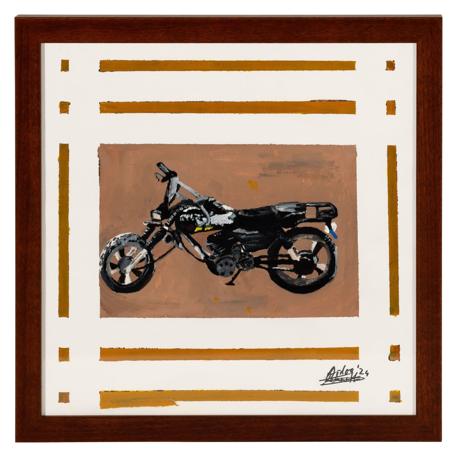 Kenneth Aidoo, Motorbike, 2024