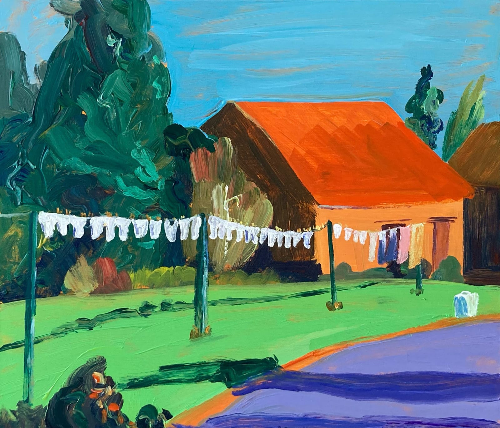 Elise Debrock, Hang Out to Dry, 2022