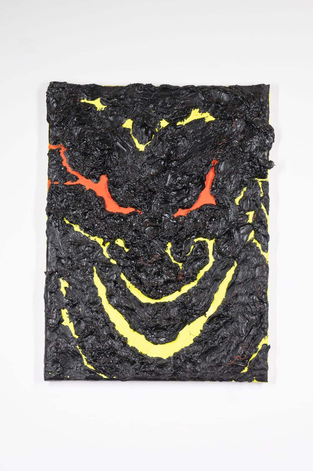 Beni Bischof, Portrait with red eyes, 2024