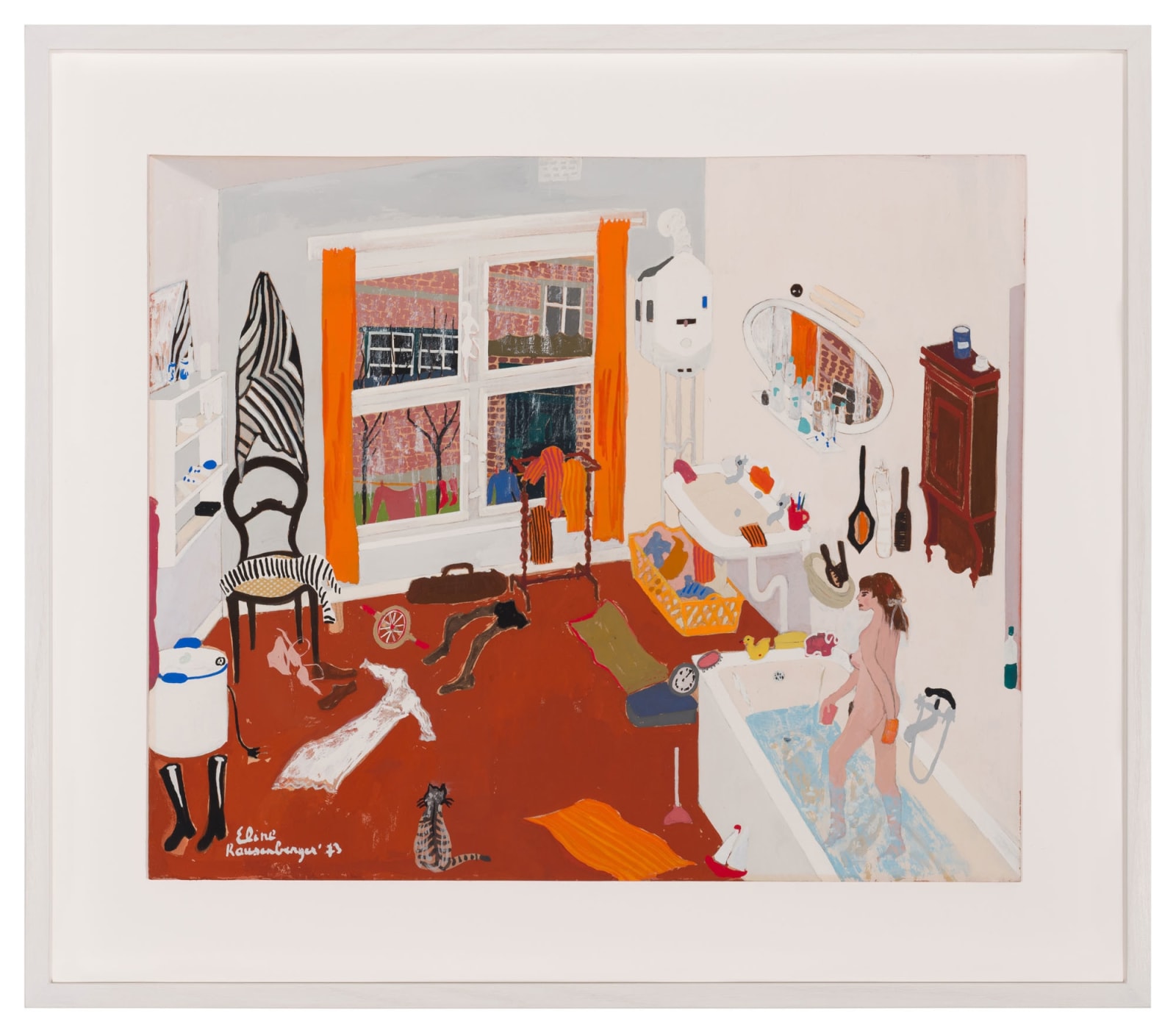 Eline Rausenberger, Badkamer Begijnhof, 1973