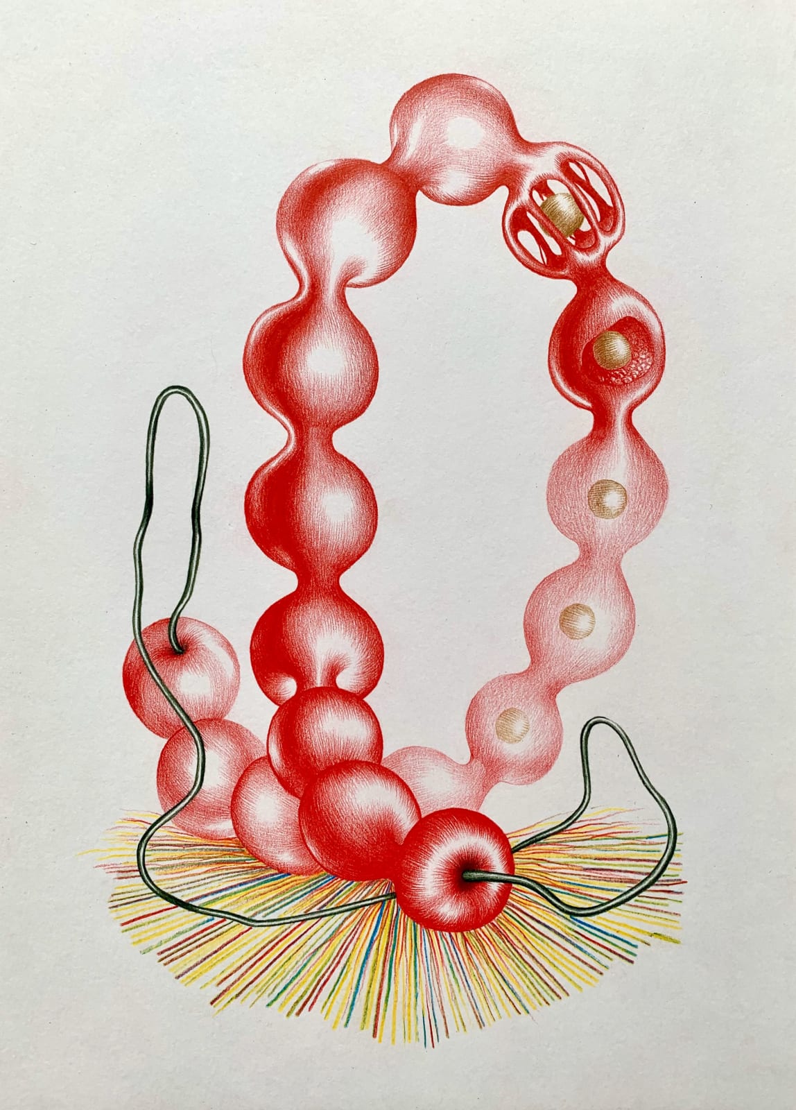 Elena Minyeyevtseva, Cherry Chain, 2020
