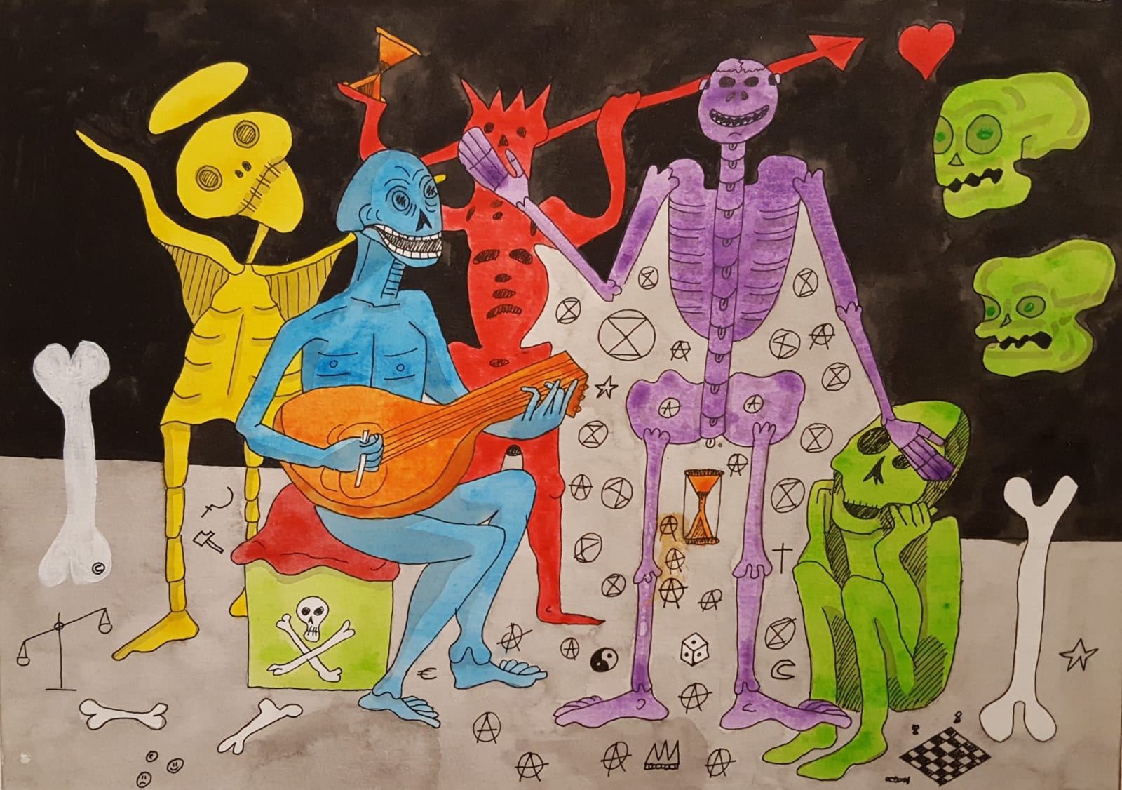 Clément Jacques-Vossen, Dancing in the Dark , 2020