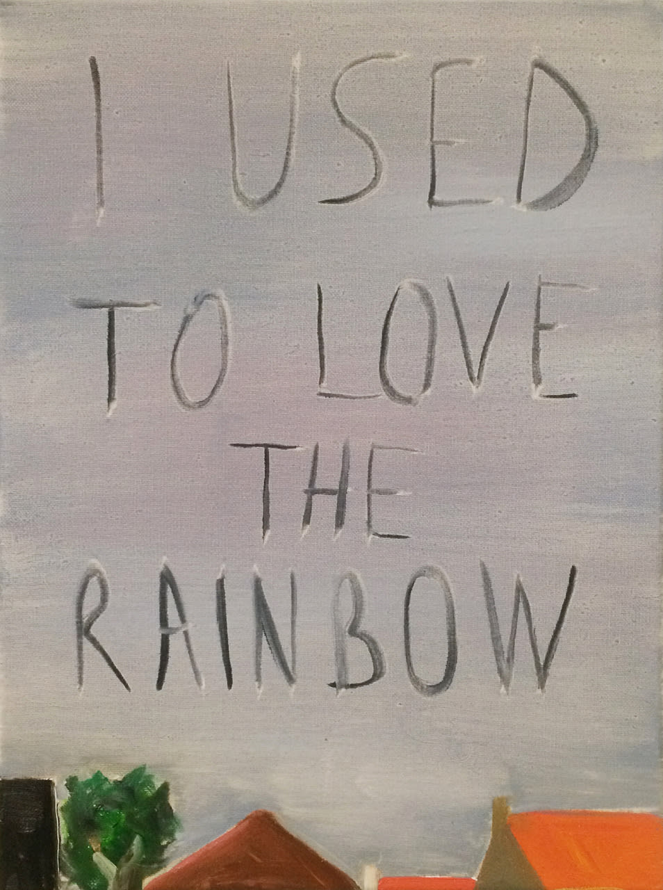 Elise Debrock, I Used to Love the Rainbow (will always love Leonard Cohen), 2017