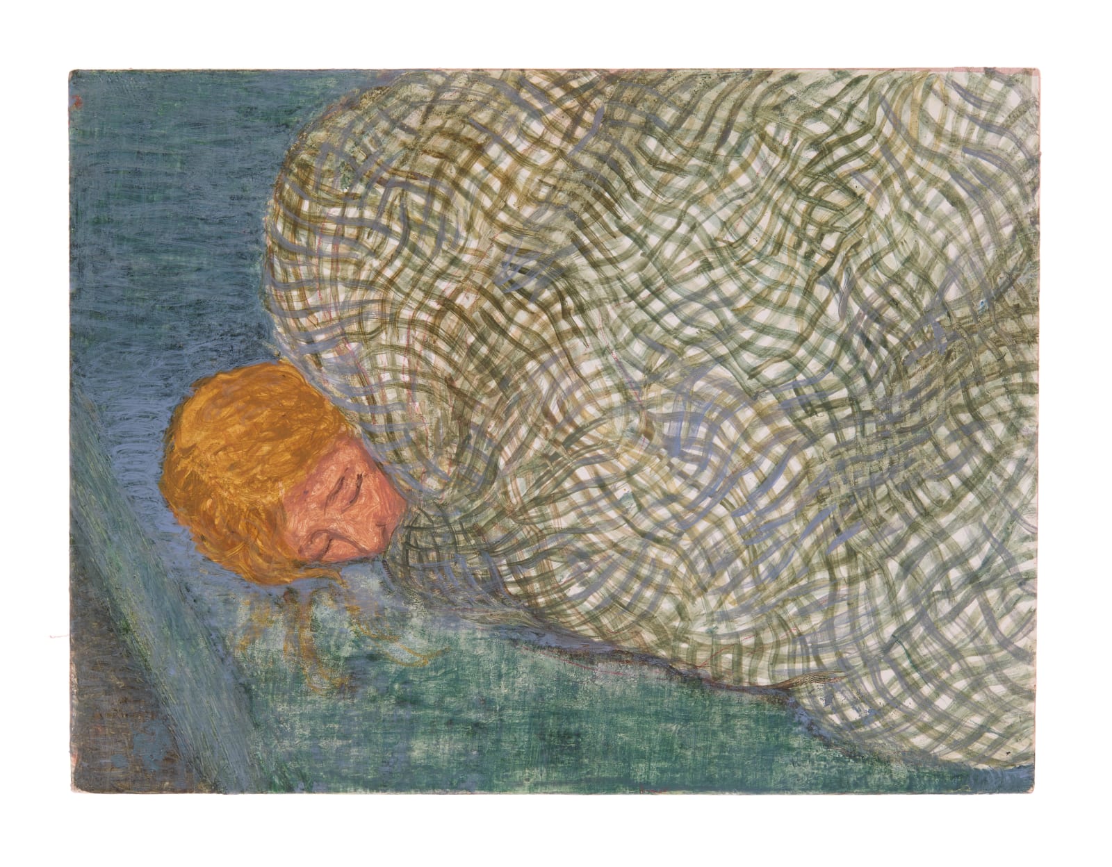 Heidrun Rathgeb, Laying in (Ausschlafen), 2024