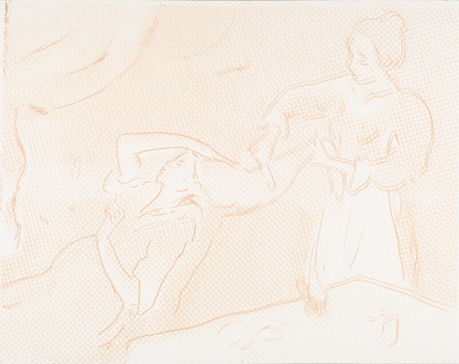 Natasja Mabesoone, La coiffure/Combing the hair (1), 2024-2025