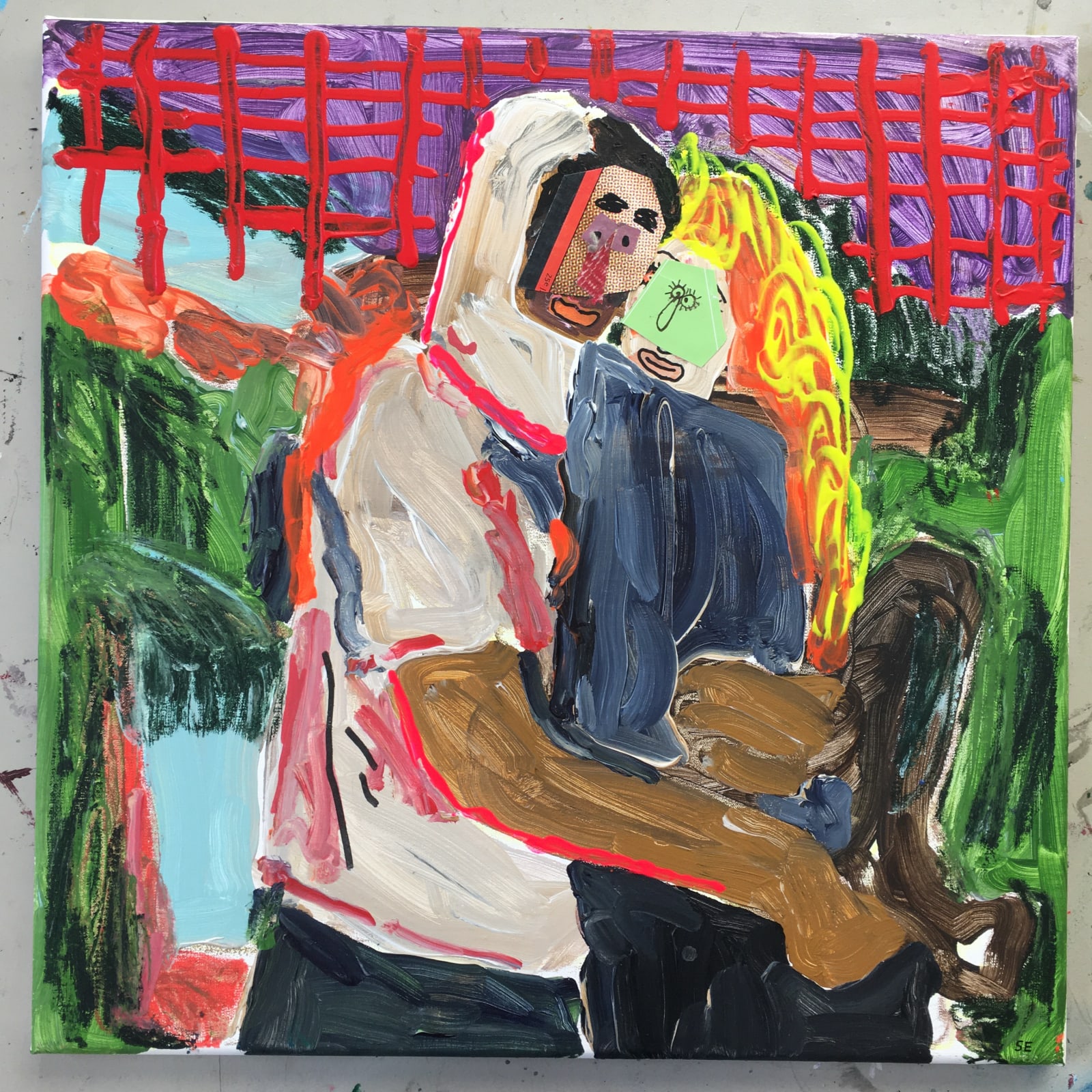 Sacha Eckes, The embrace, 2020