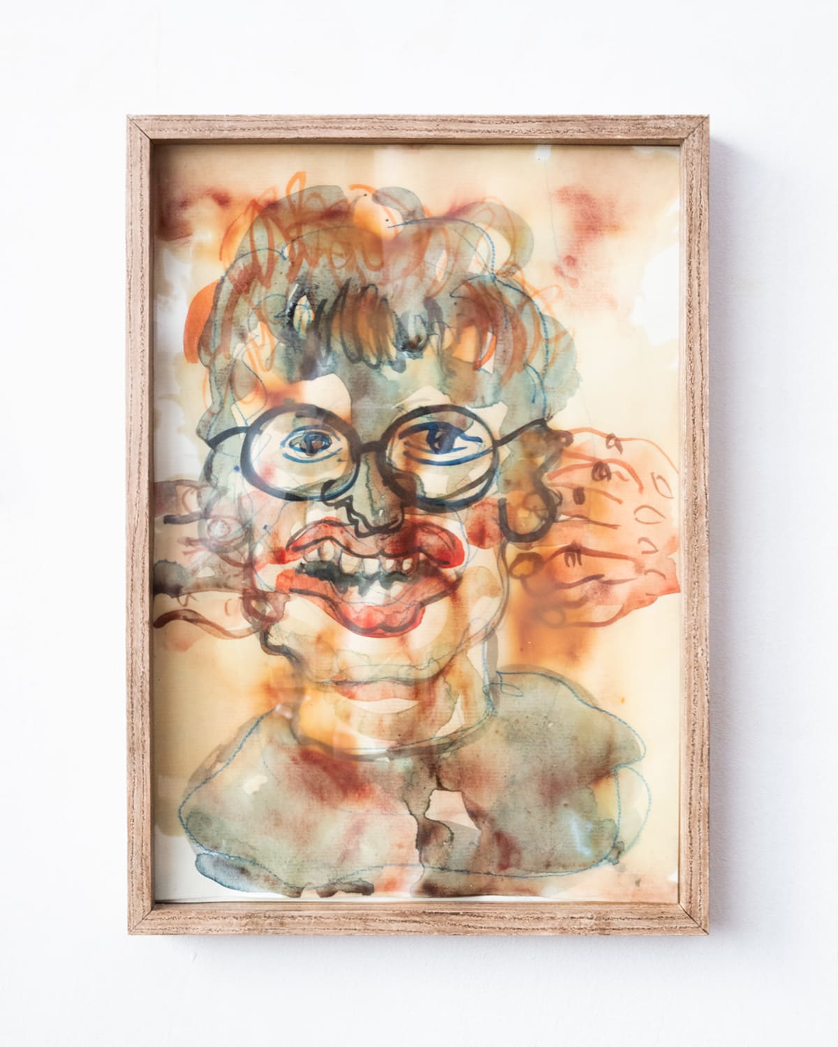 William Ludwig Lutgens, Quarantine portrait 5 (framed), 2020